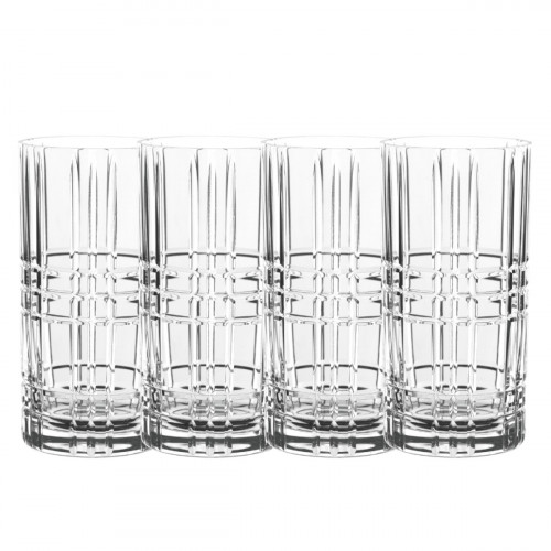 Nachtmann Square Longdrink Glass Set 4 pcs 0.44 L