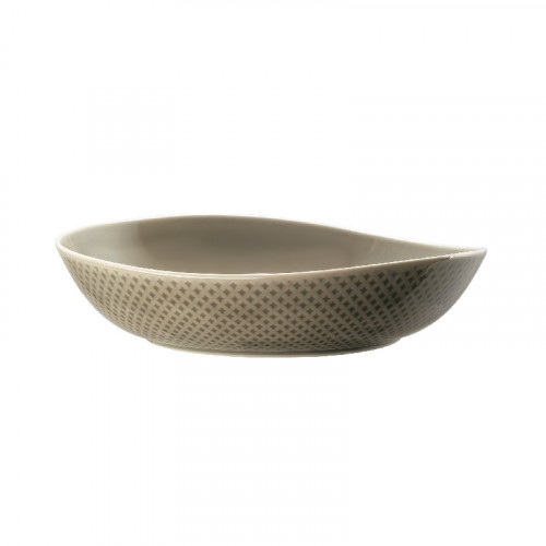 Rosenthal Junto Pearl Grey - Porzellan Deep plate 25 cm