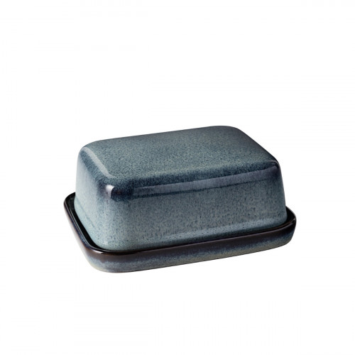 like. by Villeroy & Boch Lave gris Butter dish 15x12 cm