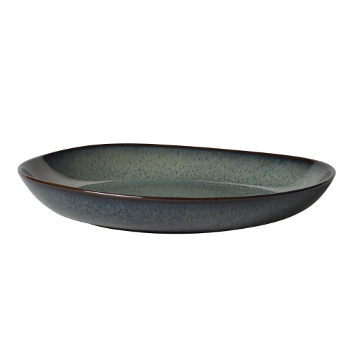 like. by Villeroy & Boch Lave gris Large flat bowl 28x27x4.3 cm