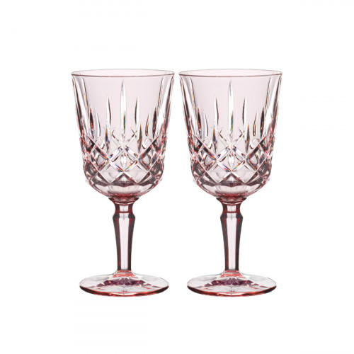 Nachtmann Noblesse Colours Cocktail / Wine Glass Rosé Set 2-piece