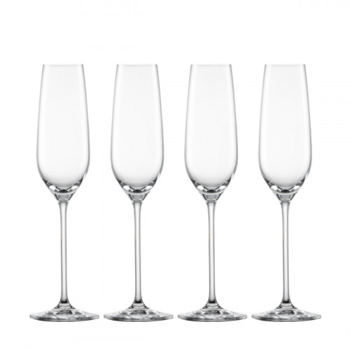 Schott Zwiesel Fortissimo Champagne glass with bubble point 0.24 L / set of 4