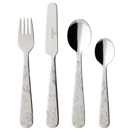 Villeroy & Boch Hungry as a Bear Children's cutlery set 4 pieces