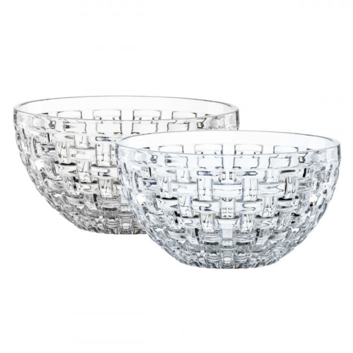 Nachtmann Bossa Nova Glass Bowl Set 2 pcs h: 80 mm / d: 150 mm / 0.75 L
