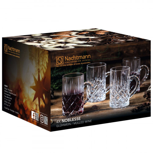 Nachtmann Noblesse Glögg / mulled wine glass set 4 pcs. 250 ml
