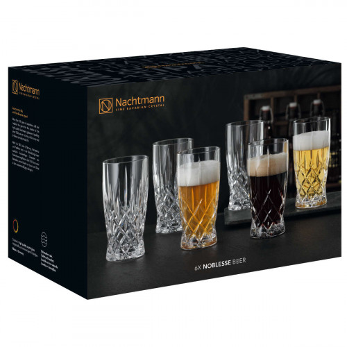 Nachtmann Noblesse Beer glass set 6 pcs. 0,35 L