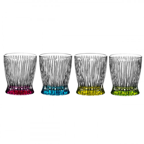 Riedel Tumbler Glasses Collection Fire & Ice Whisky Glass Set 4 pcs.
