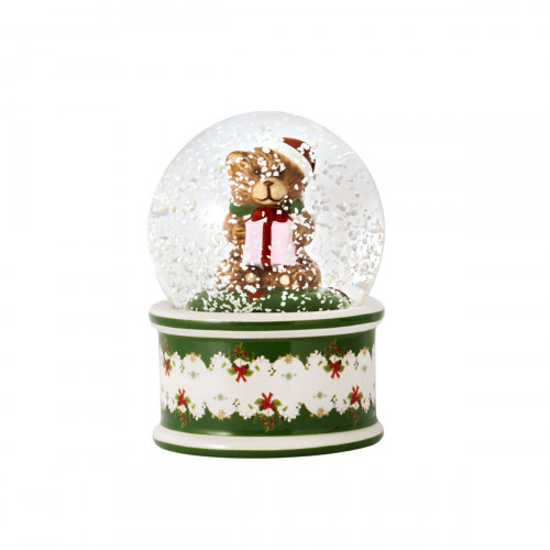 Villeroy & Boch Christmas Toys Snow globe small bear d: 6.5 cm / h: 9 cm