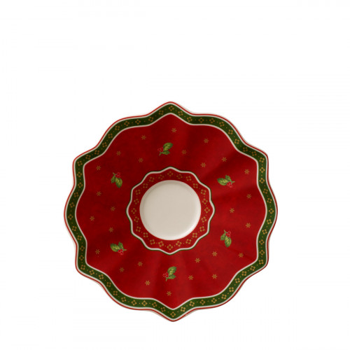Villeroy & Boch Toy's Delight Coffee/tea saucer red 17 cm