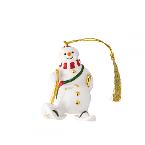 Villeroy & Boch Christmas Classics 2026 Ornament Schneemann 10 cm