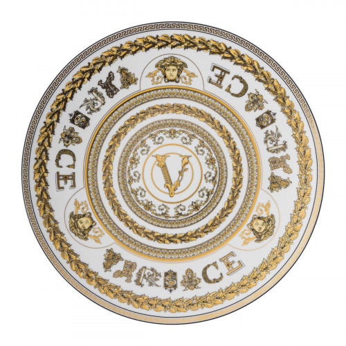 Rosenthal meets Versace Virtus Gala Charger Plate / Wall Plate 33 cm