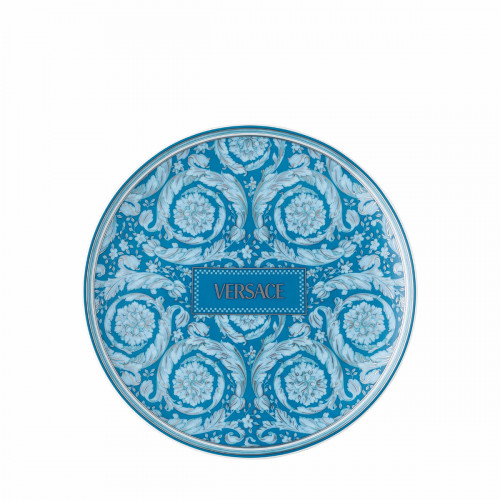 Rosenthal meets Versace Barocco Teal Bread plate 17 cm
