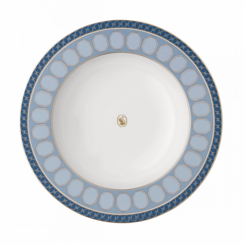Swarovski x Rosenthal SIGNUM Azure Soup plate 24 cm