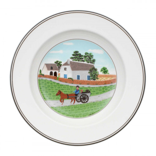 Villeroy & Boch Design Naif Soup plate farmer 21 cm