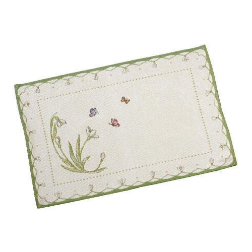 Villeroy & Boch Colourful Spring Placemat Gobelin Snowdrops - 70% cotton + 30% polyester 32x48 cm