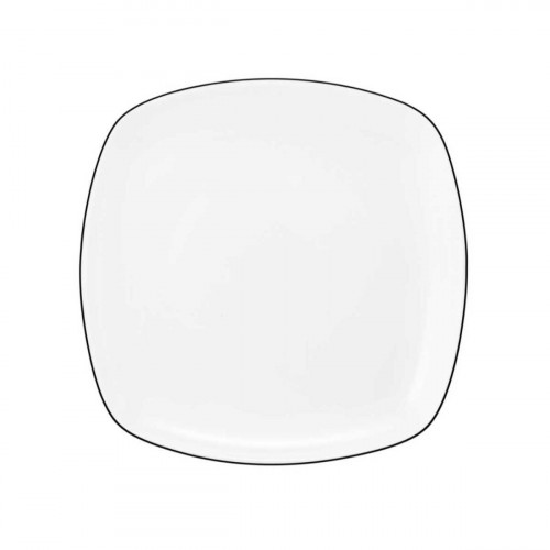 Seltmann Weiden Lido Black Line Square plate 17.5x17.5 cm