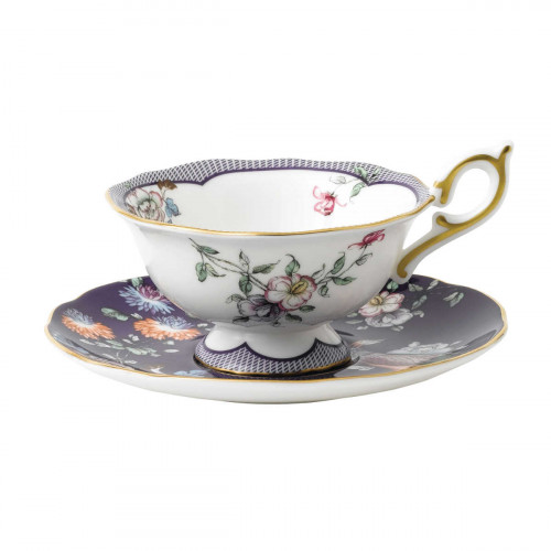 Wedgwood Wonderlust Teacup Midnight Garden with saucer 15 cm 2 pieces