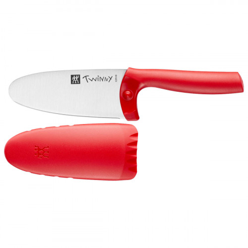 Zwilling Twinny Children's cooking knife red with finger guard 10 cm