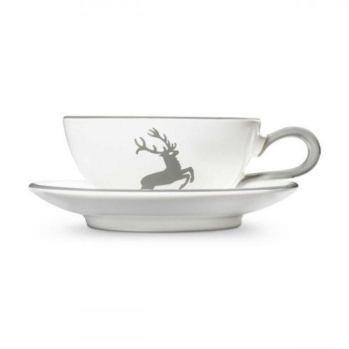 Gmundner Keramik Grauer Hirsch Tea cup smooth 0.17 L