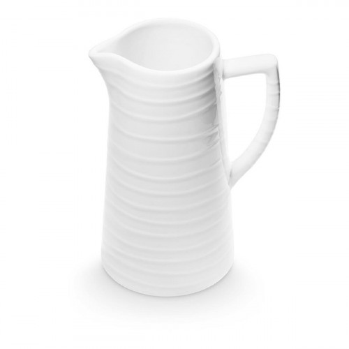 Gmundner ceramic white flamed water jug 1,2 L / h: 22 cm