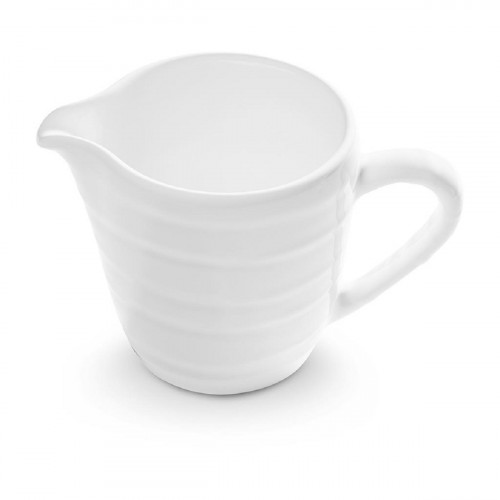 Gmundner ceramic white flamed milk jug Gourmet 0,2 L / h: 8,1 cm
