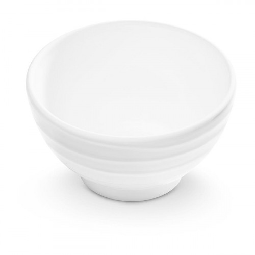 Gmundner ceramic white flamed cereal bowl large in gift box d: 14 cm / h: 7,8 cm / 0,4 L