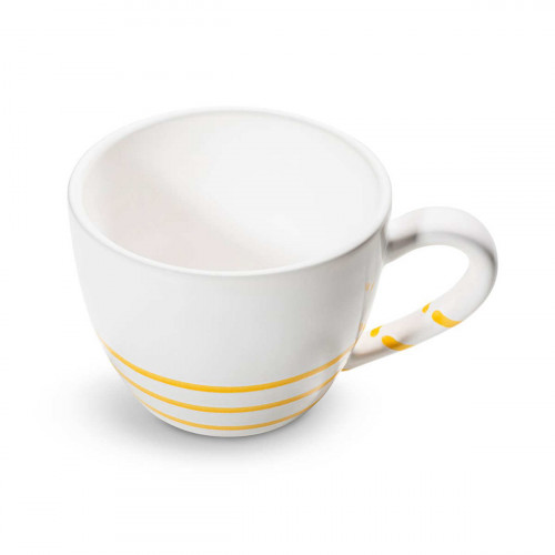 Gmundner Keramik Pur Geflammt Gelb Tea cup Maxima 0.4 L / h: 9 cm