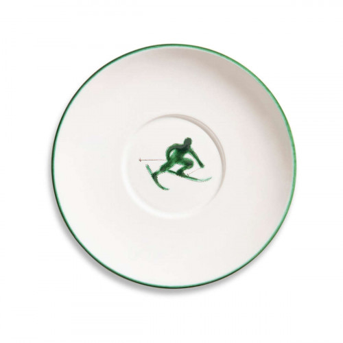 Gmundner Keramik Toni Grün Tea saucer Maxima 18 cm