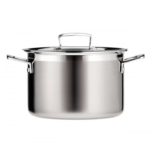 Le Creuset 3-PLY Edelstahl Kochgeschirr Pot with lid 24 cm / 6.0L