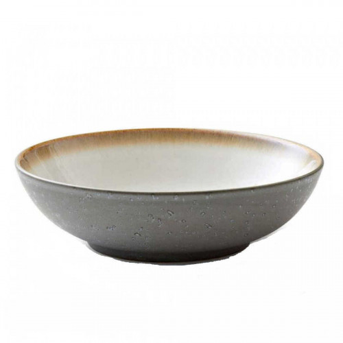 Bitz Gastro grey / cream Salad bowl d: 24 cm / h: 6 cm
