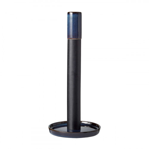 Bitz Gastro dark blue kitchen roll holder h 28 cm / d 13 cm