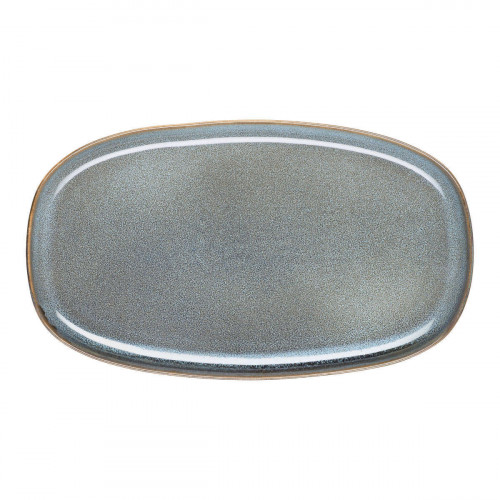 ASA SELECTION Saisons Denim Oval plate 31x18x2 cm