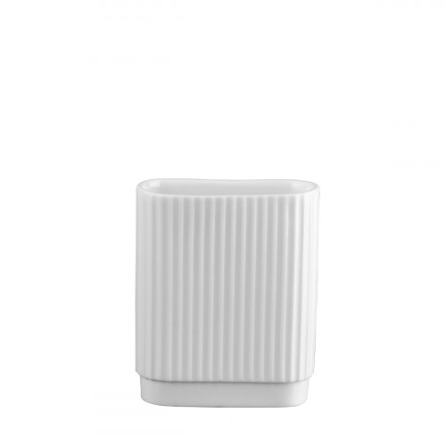 ASA Piccolini Vase Art Deco Mini weiß 9 cm