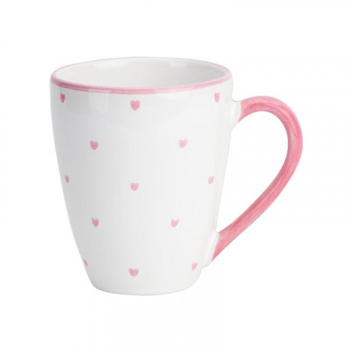 Gmundner Keramik Herzerl Rosa Breakfast cup Max 0.3 L
