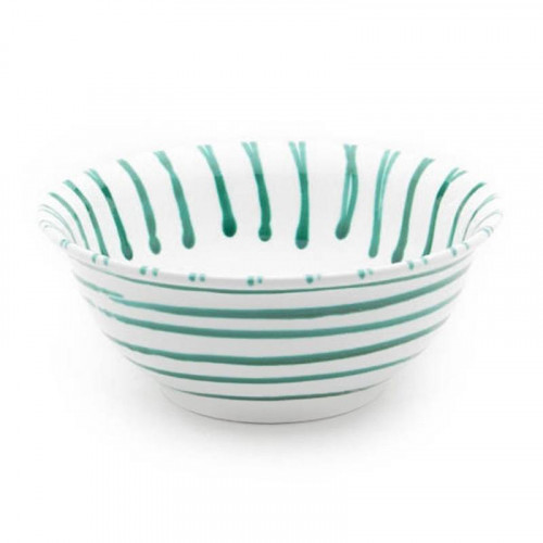 Gmundner Keramik Grüngeflammt Salad bowl d: 20 cm / 0.5 L