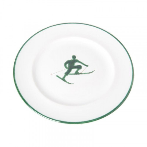 Gmundner Keramik Toni Grün Gourmet dessert plate 22 cm
