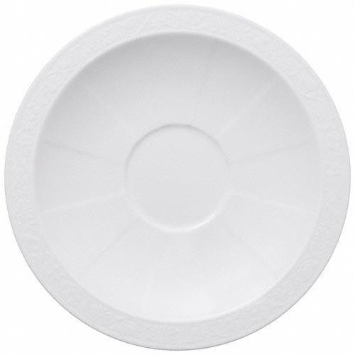 Villeroy & Boch White Pearl Breakfast / soup saucer 18 cm