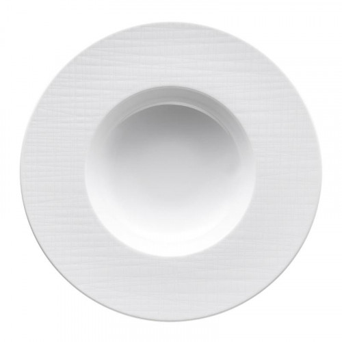 Rosenthal Mesh Weiß Deep plate - flag 28 cm