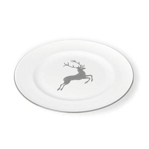 Gmundner Keramik Grauer Hirsch Dessert plate / Breakfast plate Gourmet d: 18 cm / h: 1.8 cm