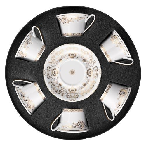 Rosenthal meets Versace Medusa Gala Set of 6 tea cups 0.22 L