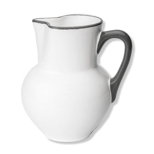 Gmundner Keramik Grauer Rand Jug Viennese form 1.5 L