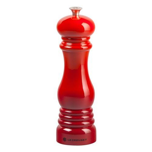 Le Creuset Mills pepper mill cherry red h 21 cm