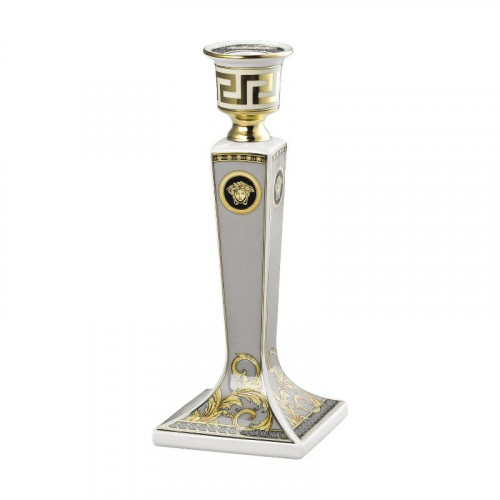 Rosenthal meets Versace Prestige Gala Candlestick with candle 21 cm