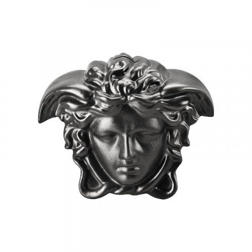 Rosenthal meets Versace Break the bank Money box Medusa head black 18x12x14.5 cm