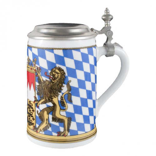 Seltmann Weiden Compact Bayern Beer mug with lid 0.75 L