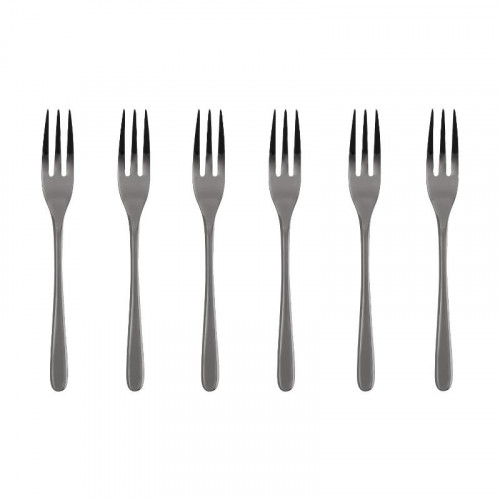 Sambonet Taste - Edelstahl / PVD schwarz 6-piece cake fork set
