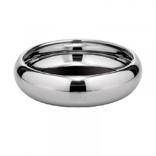 Sambonet Sphera Edelstahl poliert Bowl with non-slip silicone insert 12 cm