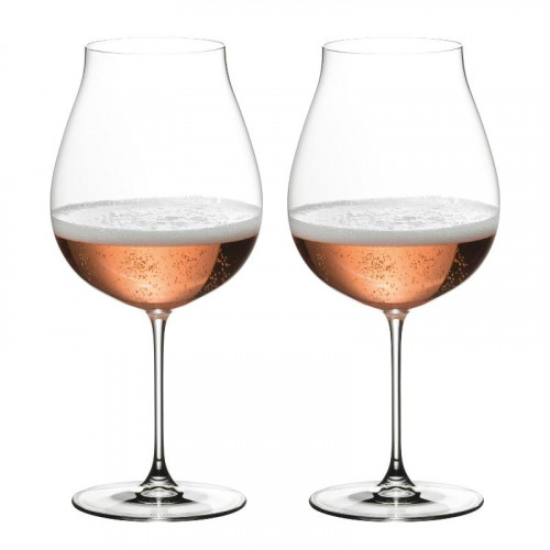 Riedel Veritas New World Pinot Noir / Nebbiolo / Rosé Champagne Glass Set of 2