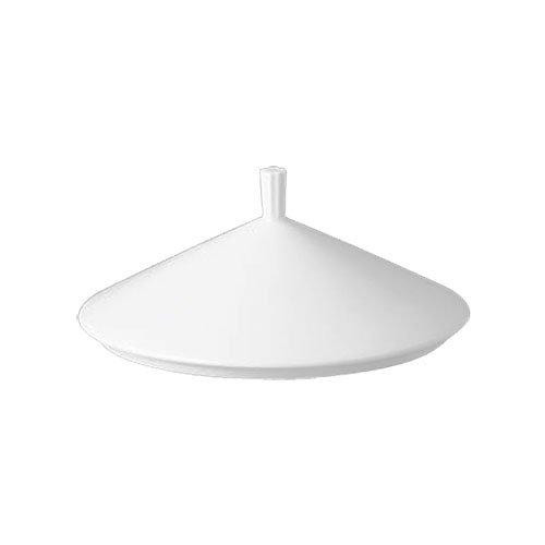 Fürstenberg Carlo Dal Bianco Weiß Cloche 13 cm