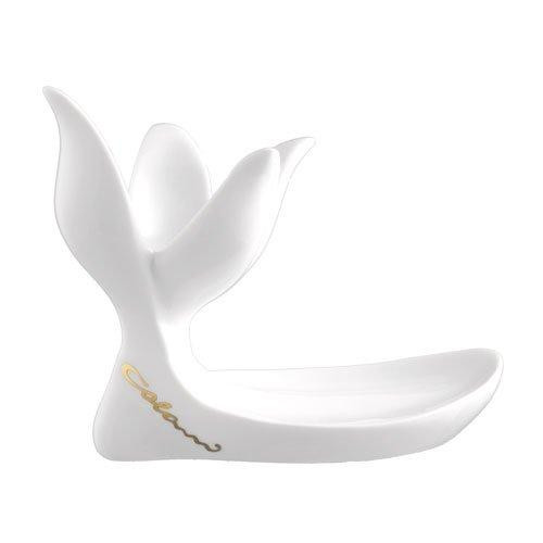 Luigi Colani Ab ovo Black & White Egg cup white h: 9 cm Set of 2 pieces
